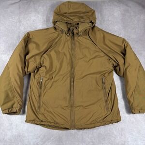 Wild Things Parka Extreme Cold Weather Primaloft USMC Happy Suit Med Short Brown